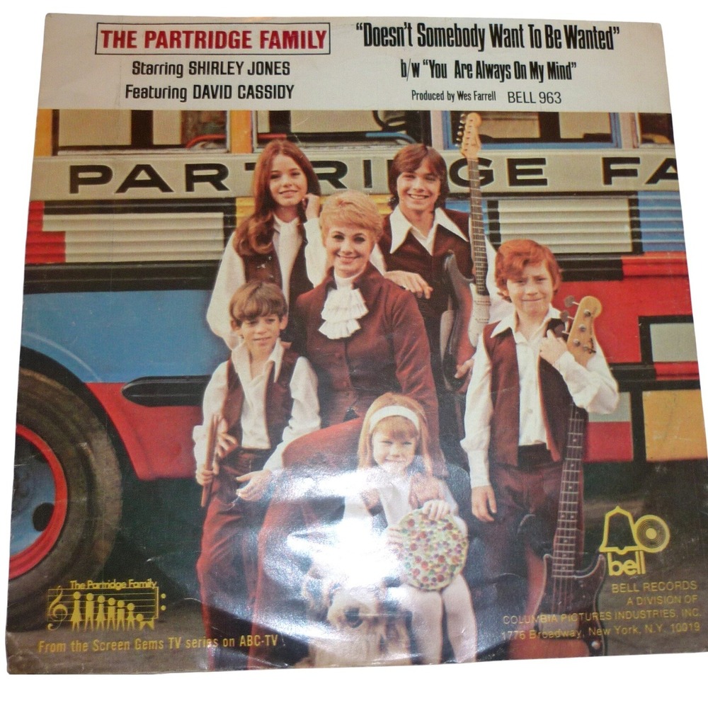 Tommy Dorsey RCA EPA 805 45 EP Record with Partridge Family Picture Sleeve